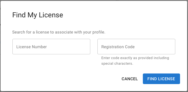 Mass hoisting license renewal through Mass.gov - Registration code